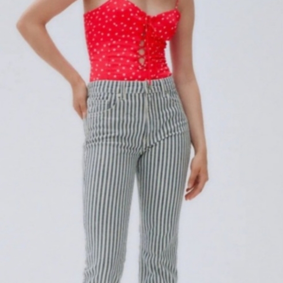 NWT ZARA Red Bodysuit with ⭐White Stars ⭐ - Picture 10 of 13